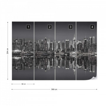 New York – Reflexie în Apă, Alb-Negru - Img 10
