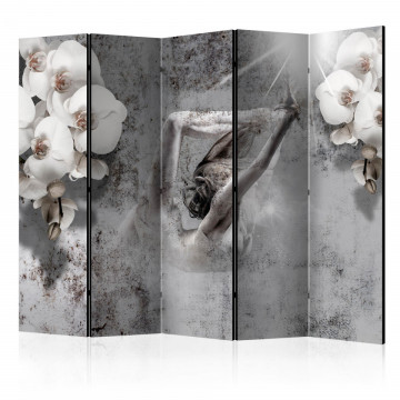 Paravan - Arrangement with orchid II [Room Dividers] - Img 1
