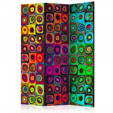 Paravan - Colorful Abstract Art [Room Dividers] - Img 1