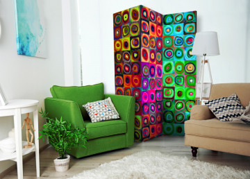 Paravan - Colorful Abstract Art [Room Dividers] - Img 2