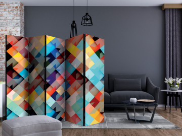 Paravan - Colour Patchwork II [Room Dividers] - Img 2