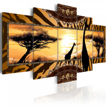Tablou - African giraffes - Img 1