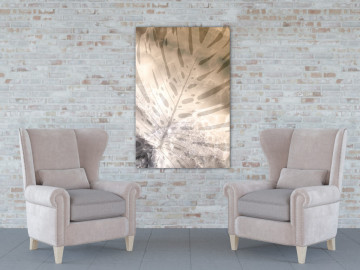 Tablou - Amber Monstera (1 Part) Vertical - Img 2