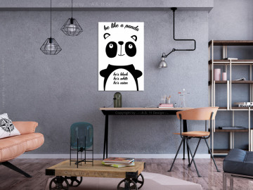 Tablou - Be Like a Panda (1 Part) Vertical - Img 2