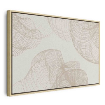 Tablou - Beige shapes on a light background - Img 3