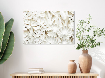 Tablou - Ceramic Leaves (1 Part) Wide - Img 2