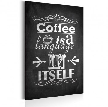 Tablou - Coffee Language - Img 1