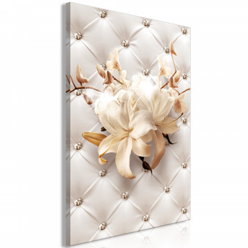 Tablou - Diamond Lilies (1 Part) Vertical - Img 1