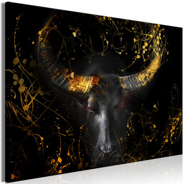 Tablou - Enraged Bull (1 Part) Vertical - Third Variant - Img 1