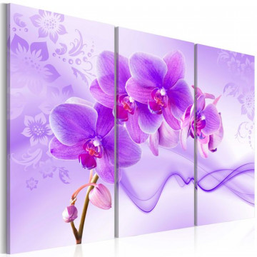 Tablou - Ethereal orchid - violet - Img 1