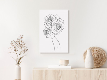 Tablou - Fancy Roses (1 Part) Vertical - Img 2