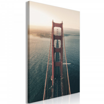 Tablou - Golden Gate Bridge (1 Part) Vertical - Img 1