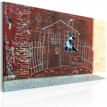 Tablou - Grounded (Banksy) - Img 1