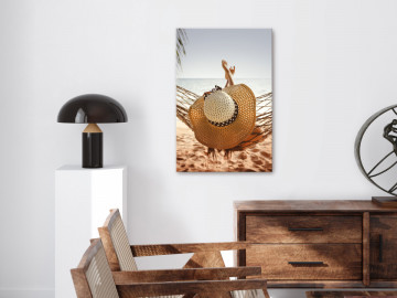 Tablou - Hammock on the Beach (1 Part) Vertical - Img 2