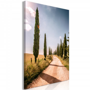 Tablou - Italian cypresses (1 Part) Vertical - Img 2