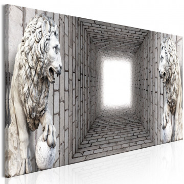 Tablou - Light in the Tunnel (1 Part) Narrow - Img 1