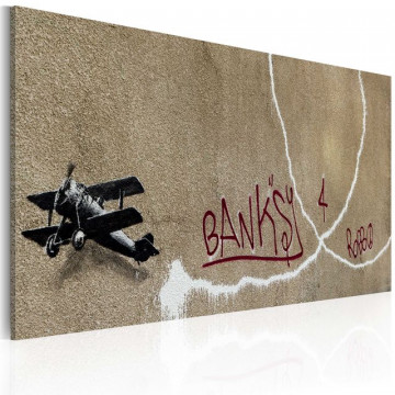 Tablou - Love plane (Banksy) - Img 1