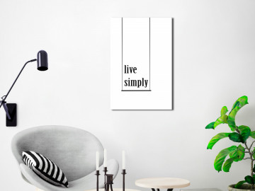 Tablou - Minimalistic Motto (1 Part) Vertical - Img 2