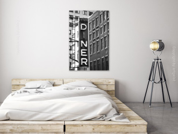 Tablou - New York Neon Sign (1 Part) Vertical - Img 2