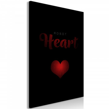 Tablou - Robot Heart (1 Part) Vertical - Img 1