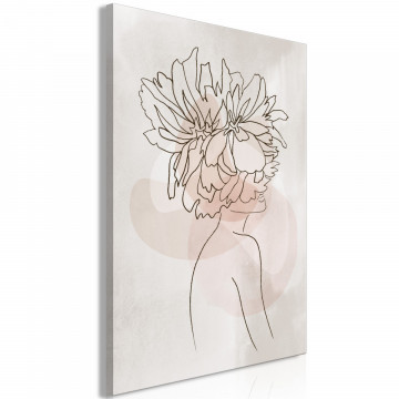 Tablou - Sophie's Flowers (1 Part) Vertical - Img 1