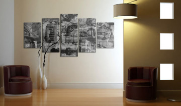 Tablou - The essence of London - 5 pieces - Img 4