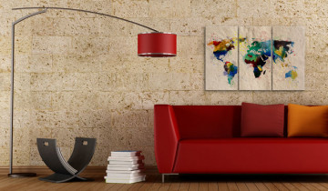 Tablou - The World of colors - triptych - Img 4