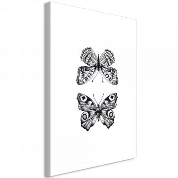 Tablou - Two Butterflies (1 Part) Vertical - Img 1