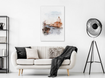 Tablou - Watercolour Venice (1 Part) Vertical - Img 2