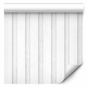 Tapet - Wooden Texture - Symmetrical vertical lines on a white background. - Img 4