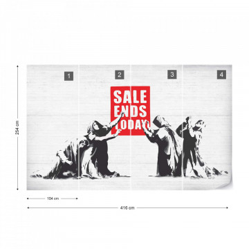 Banksy Graffiti Photo Wallpaper Wall Mural - Img 13