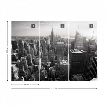 Empire State Building – Vedere de Ansamblu, Alb-Negru - Img 15