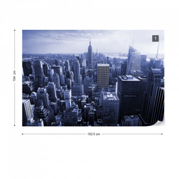 Empire State Building – Vedere de Ansamblu, Albastru - Img 13