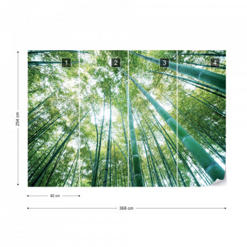 Forest Woods Photo Wallpaper Wall Mural - Img 8