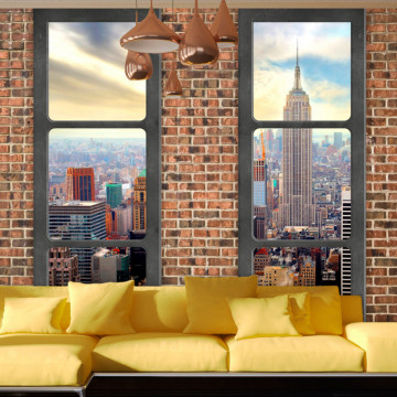 Fototapet autoadeziv - The view from the window: New York - Img 1