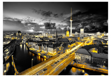 Fototapet - Berlin at night - Img 2
