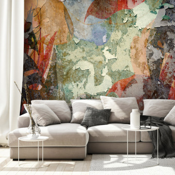 Fototapet - Colourful Wall - Img 1