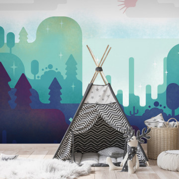 Fototapet - Fairy-Tale Landscape - Img 1