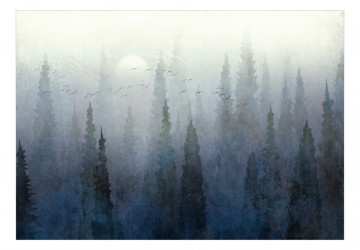 Fototapet - Flight Over the Forest - Second Variant - Img 2