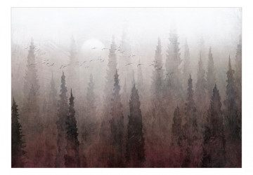 Fototapet - Flight Over the Forest - Third Variant - Img 2