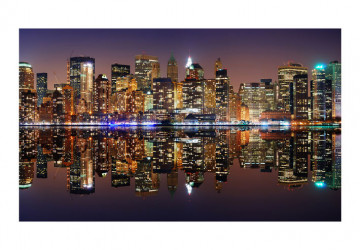 Fototapet - Gold reflections - NYC - Img 4