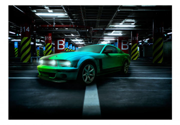 Fototapet - Green arrow - Img 2