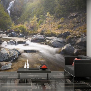 Fototapet - Ohakune - Waterfalls in New Zealand - Img 1