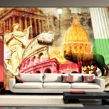 Fototapet - Rome - collage - Img 1