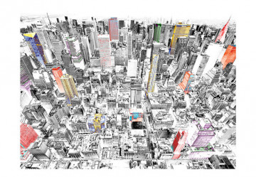 Fototapet - Sketch of New York - Img 4