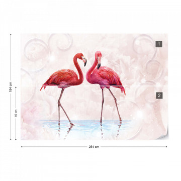 Fototapet Tropical Flamingo - Img 5
