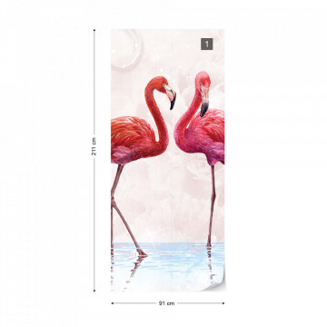Fototapet Tropical Flamingo - Img 14