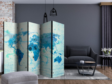Paravan - Cruising and sailing - The World map II [Room Dividers] - Img 2