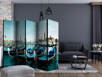 Paravan - Gondolas on the Grand Canal, Venice II [Room Dividers] - Img 2