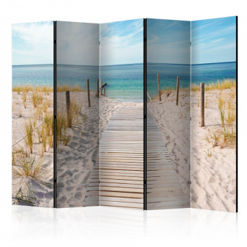 Paravan - Holiday at the Seaside II [Room Dividers] - Img 1